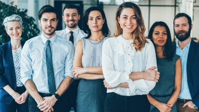 L'équipe complète d'un cabinet de conseil en stratégie d'entreprise