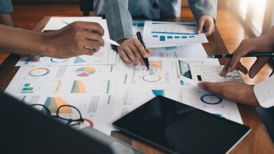 Une réunion pour choisir le modèle de pricing d'une entreprise
